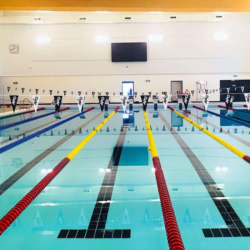 APG Wave-reduction racing lane - Dover Pool