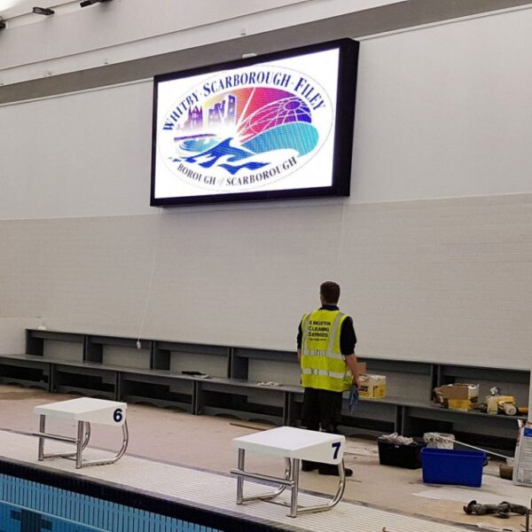 LED Video Screen in Scarborough Pool