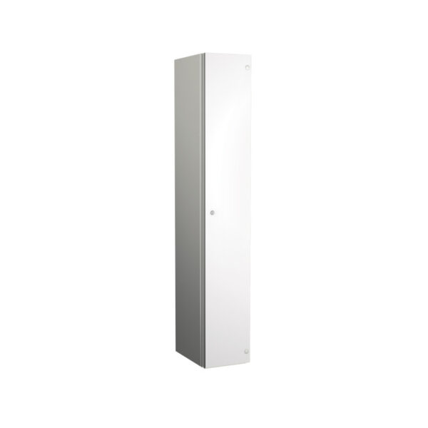 White Zenbox Aluminium Locker - Single Door