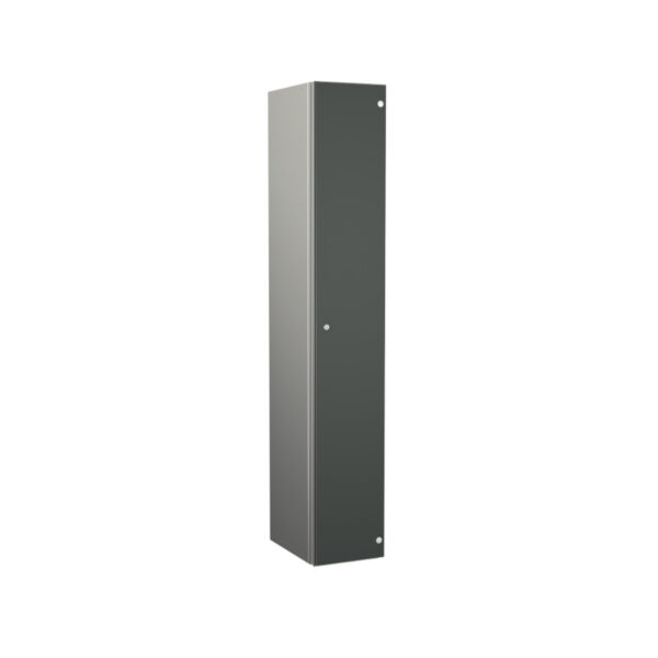 Dark Grey Zenbox Aluminium Locker - Single Door