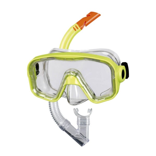 Yellow BAHIA 12+ Snorkel Set