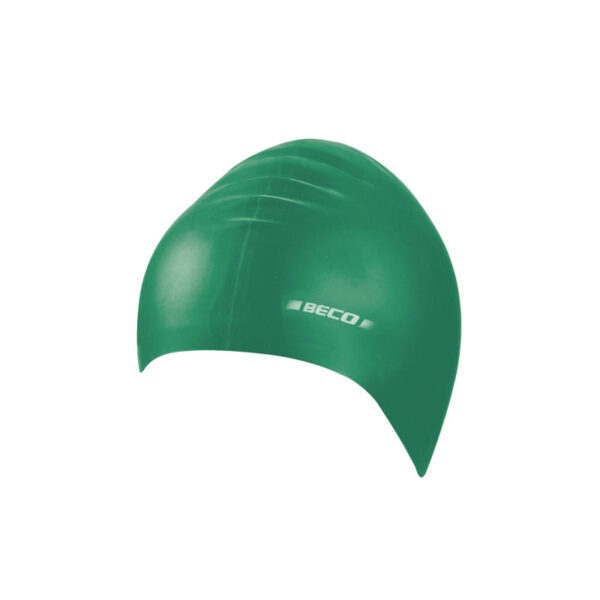 Green Latex Swimming Cap