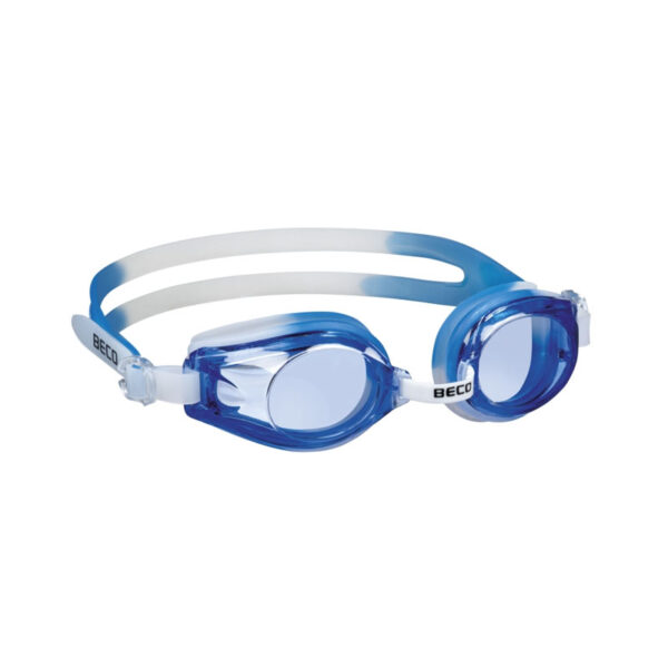 White and Blue Rimini 12+ Goggles