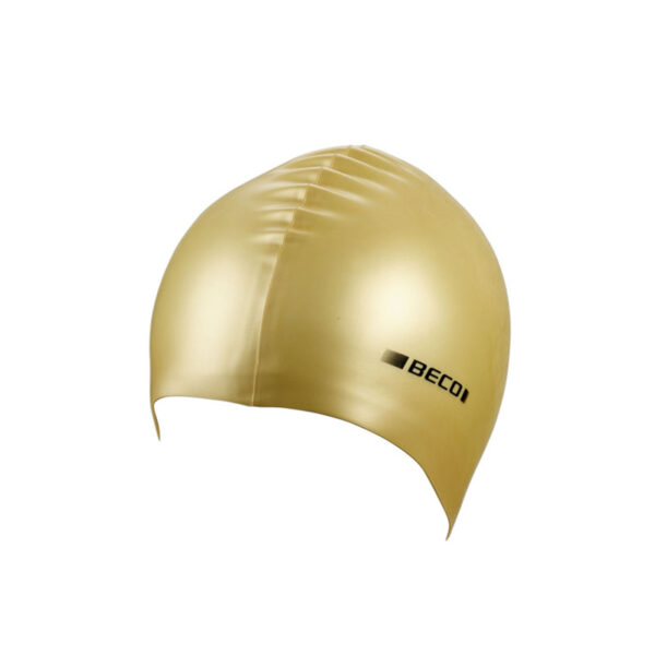 Gold Metallic Silicone Cap