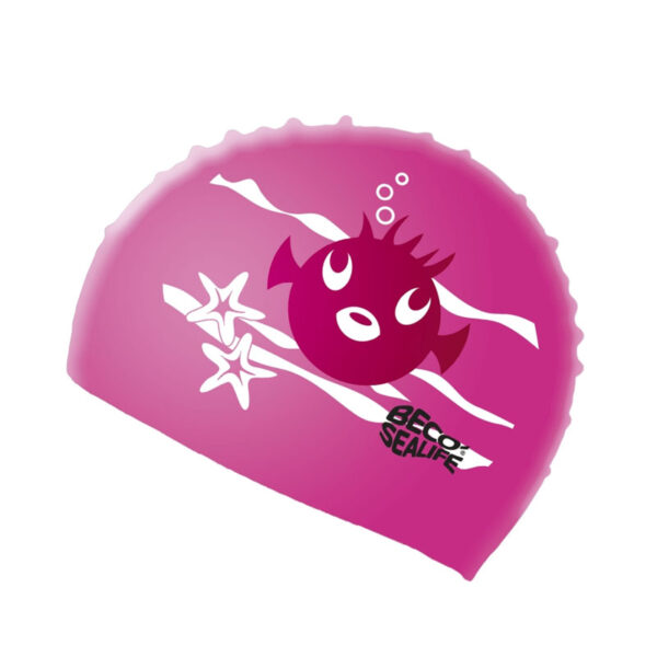 Pink BECO Sealife Silicone Cap