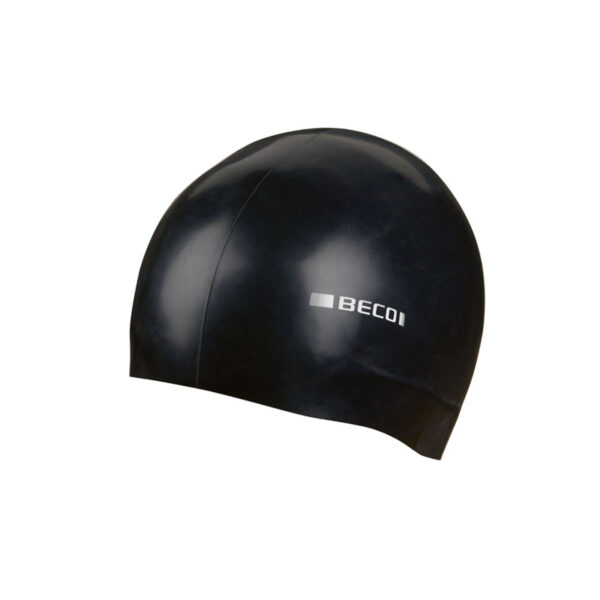 Black 3-D Silicone Cap
