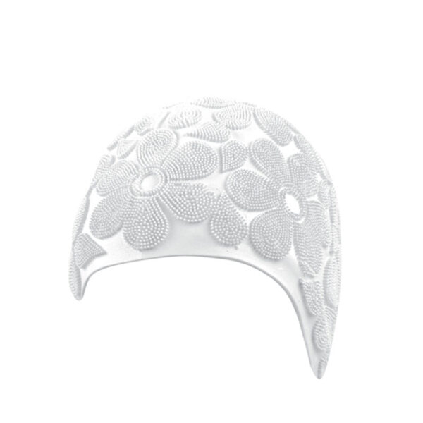 White Moulded Cap