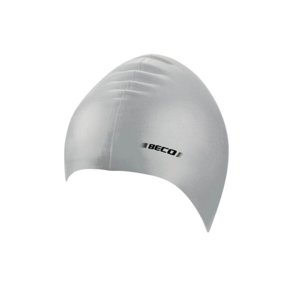 Silver Solid Silicone Cap