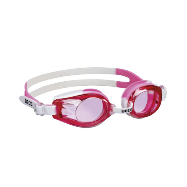 White and Pink Rimini 12+ Goggles