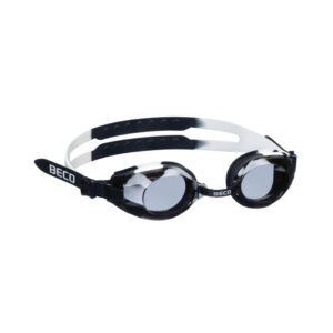 Black and White BECO Arica Swimming Goggles