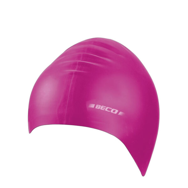Pink Solid Silicone Cap