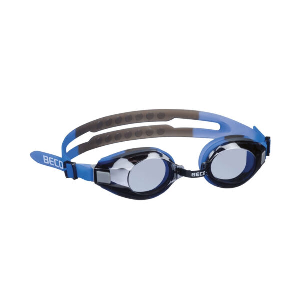 Blue and Grey BECO Arica Swimming Goggles