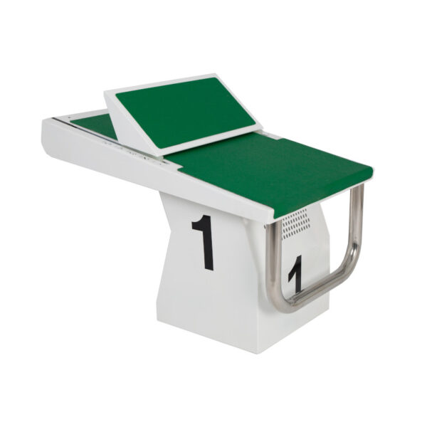 TS19 Swimming Start Block with a green top