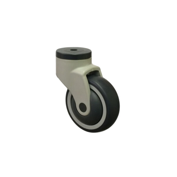 Nylon 100mm Wheel without break for lane rope trolleys and caddies
