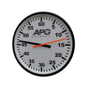 APG Outdoor Time of Day Clock