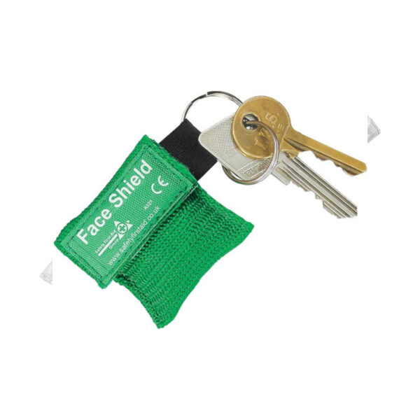 1x HypaGuard Key Fob Face Shield on keyring