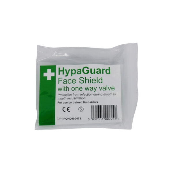 Packaged HypaGuard Face Shield